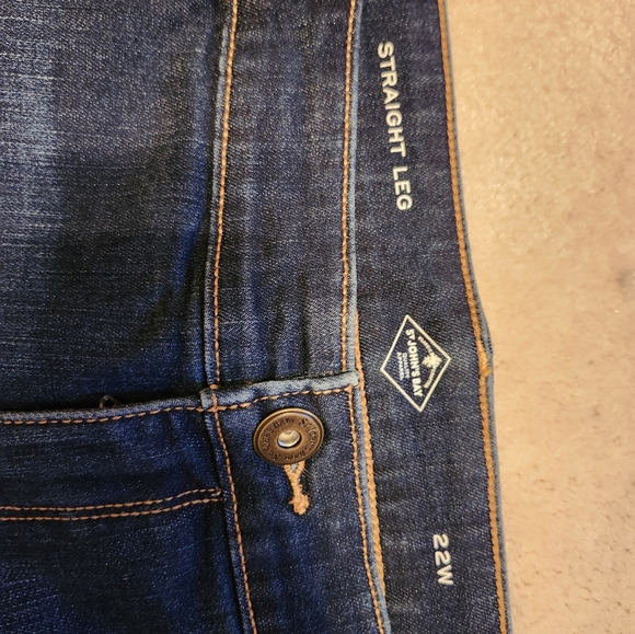 NWT womens jeans . Straight cut. size 22W - Picture 3 of 7